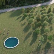 1/4 W DZIAŁCE rolnej nad malowniczym jeziorem