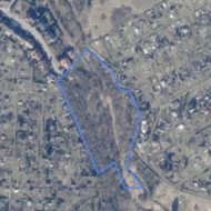 GUMIEŃCE DZIAŁKA 1,5 HA - PLAN ZAGOSPODAROWANIA 