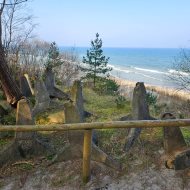 Działka z pozwoleniem na budoweę - 1200m od plaży 