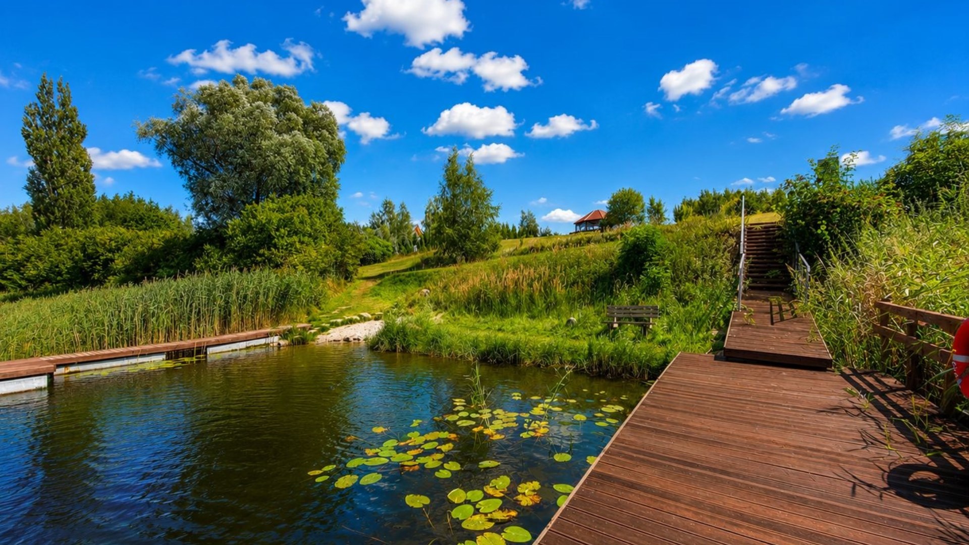 Działki nad jeziorem