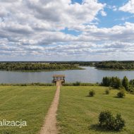 Duża działka z linią brzegową i wydanymi WZ