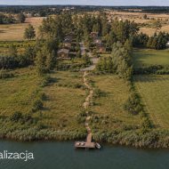 Duża działka z linią brzegową i wydanymi WZ