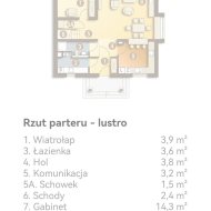 gabinet na parterze, 2 łazienki, 3 syialnie